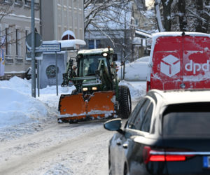 Słupsk pod śniegiem