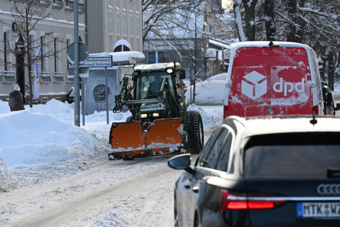 Słupsk pod śniegiem