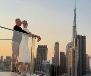 Izabela Janachowska z mężem