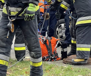 Dramat w Śródmieściu. Mężczyzna wpadł do kanału