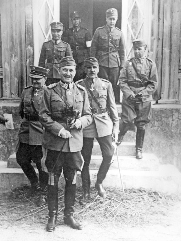 Marszałek Carl Gustaf Emil Mannerheim (1867-1951), twórca tzw. „Linii Manerheima”, głównodowodzący wojskami fińskimi podczas Wojny Zimowej.