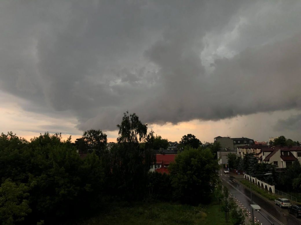 Wielka nawałnica w Warszawie
