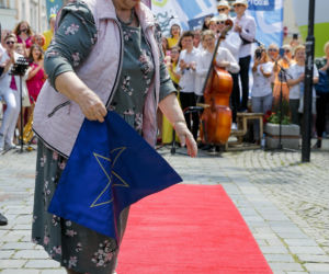 Stanisława Celińska z rodziną