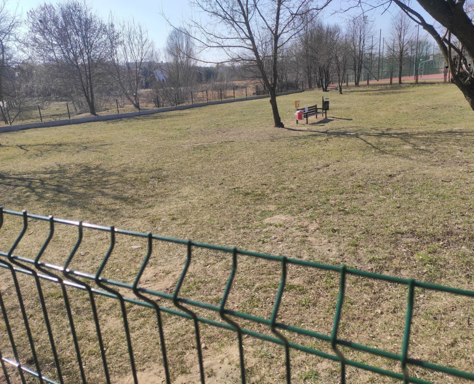 Wybieg dla psów na osiedlu Południe