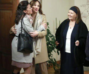 Ranczo 10 sezon. Lucy (Ilona Ostrowska), Francesca (Anna Iberszer), Michałowa (Marta Lipińska)