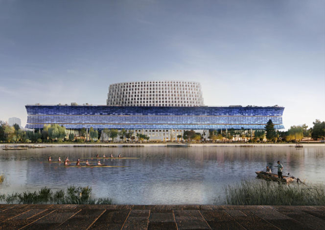 Wizualizacja Grand Canal Museum