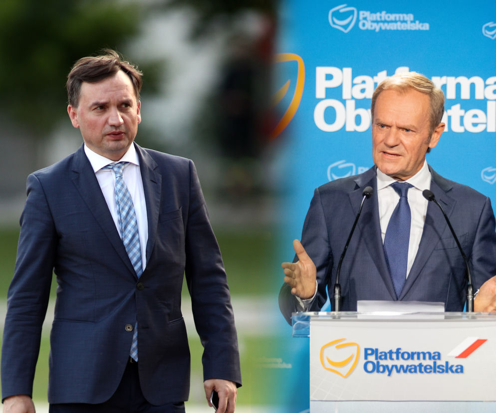Tusk oskarżył Kaczyńskiego o „falę nienawiści”. Oto riposta Ziobry