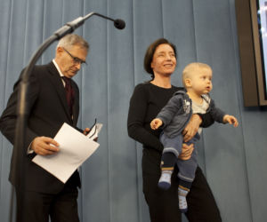 Barbara Sienkiewicz z dziećmi