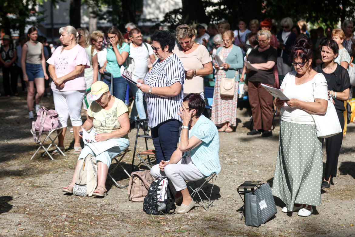 Pielgrzymka kobiet do Piekar. Przyszły tysiące pielgrzymów