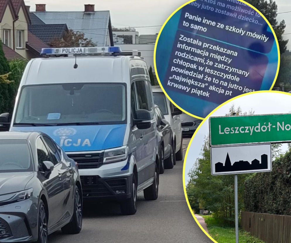 Ataki w szkołach w Ostrołęce i Leszczydole wywołują paniczny strach. Rodzice boją się o dzieci przez plotki o krwawym piątku