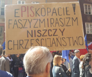 Nie dla nacjonalizmu i faszyzmu w Gdańsku