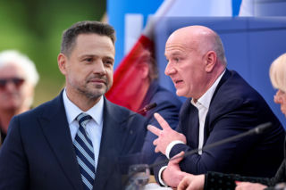 Spotkanie prezydentów w Warszawie. Trzaskowski na debacie z burmistrzem Berlina o schronach i ochronie ludności