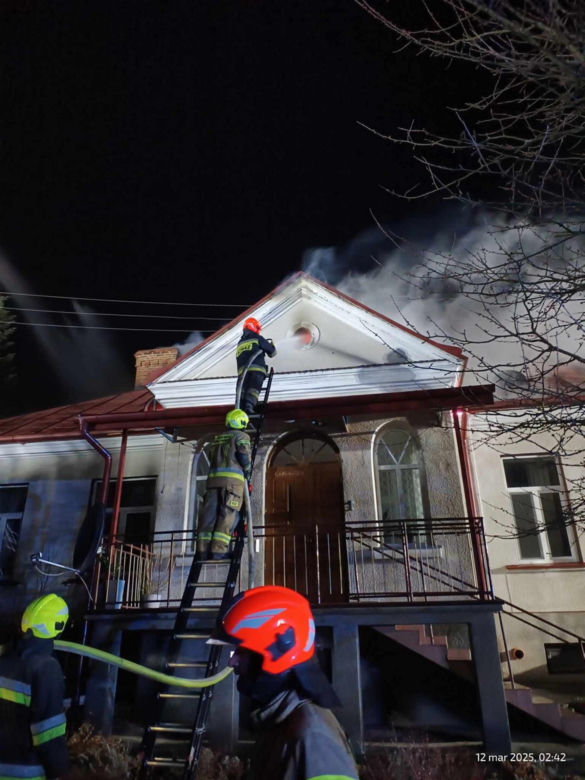 Pożar plebanii w Jaworniku Polskim