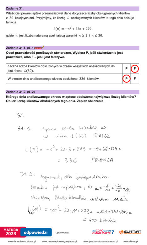 Matura 2023: matematyka. Arkusze CKE i odpowiedzi [Formuła 2023]	
