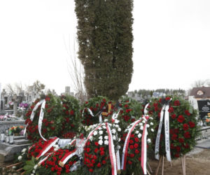 Pogrzeb fotoreportera Adama Chełstowskiego