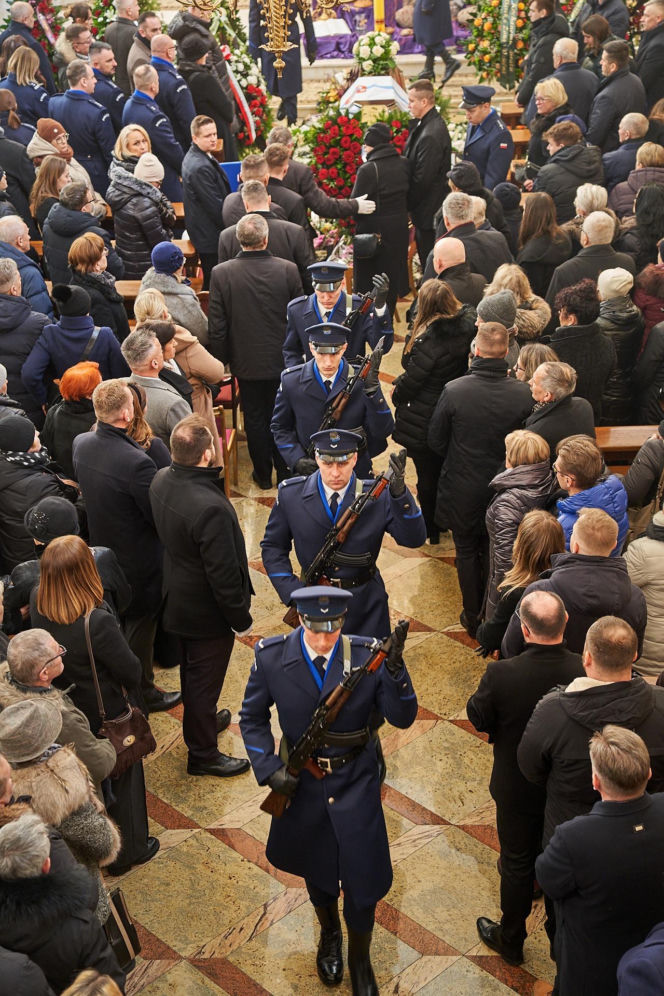 Pogrzeb śp. Janusza Cabaja, radnego miasta Siedlce, 21.02,2026