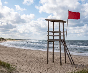 Sinice Chałupy. Czy w Chałupach można się kąpać 10.07? Flaga, warunki pogodowe