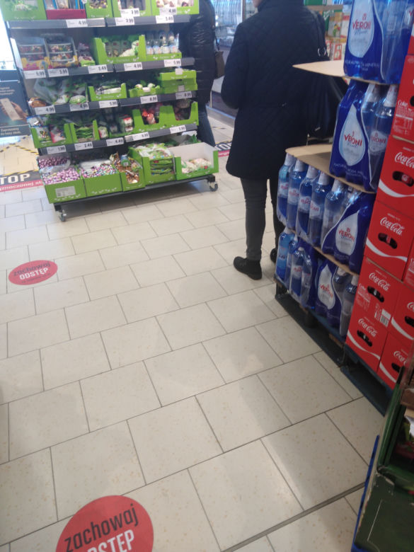 Koronawirus na Śląsku. Olbrzymie kolejki do sklepów w regionie (ZDJĘCIA)