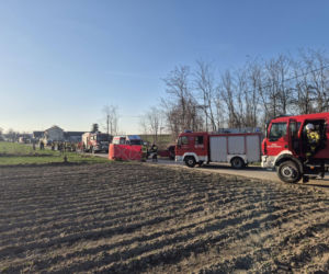 Dachowanie fiata w Słupowie