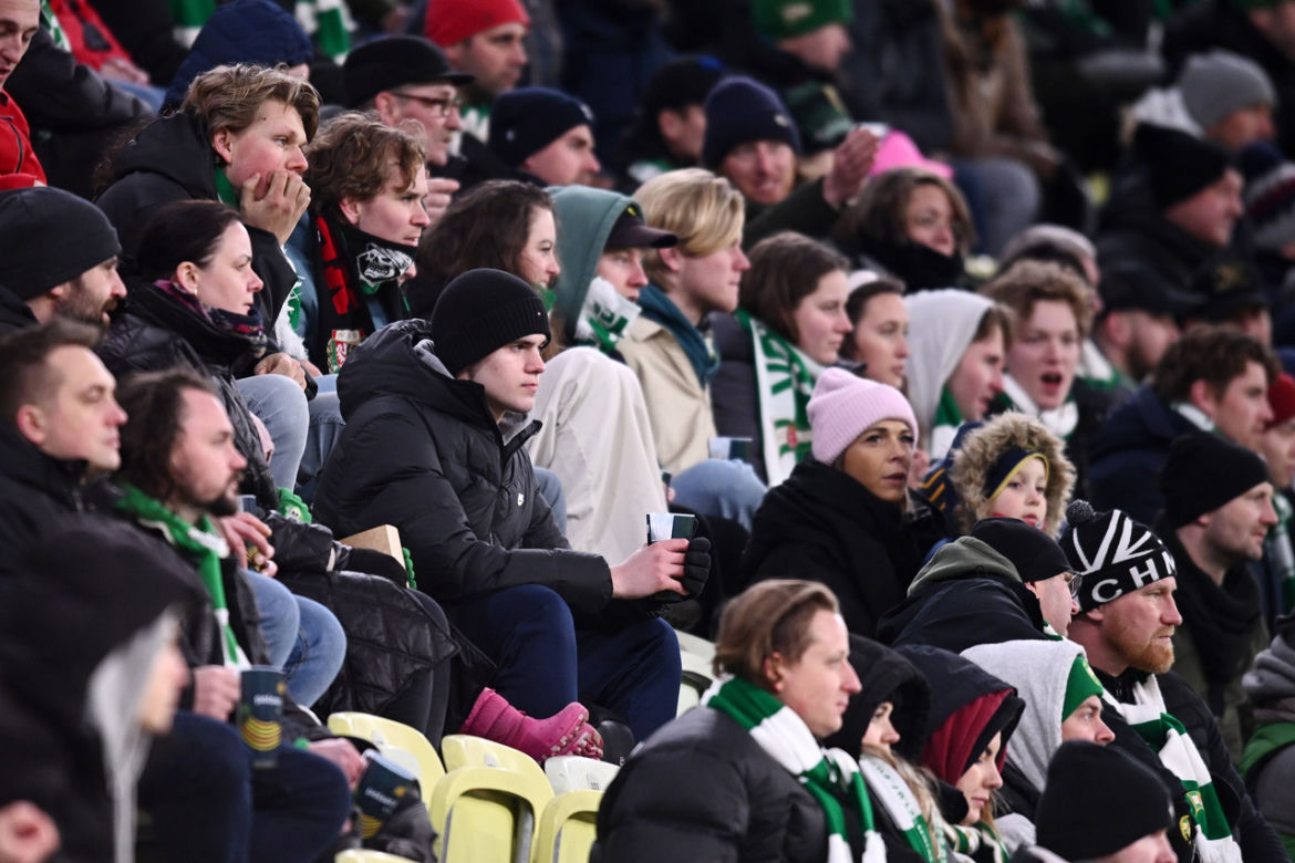 Kibice na meczu Lechia - Śląsk. Zobacz zdjęcia z trybun!