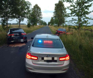 Wypadek między Nowogrodem a Chojnami