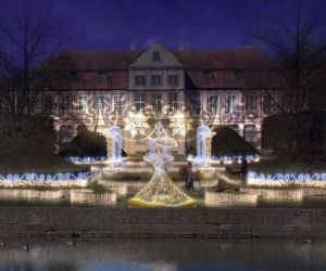 Park Oliwski w świątecznej oprawie