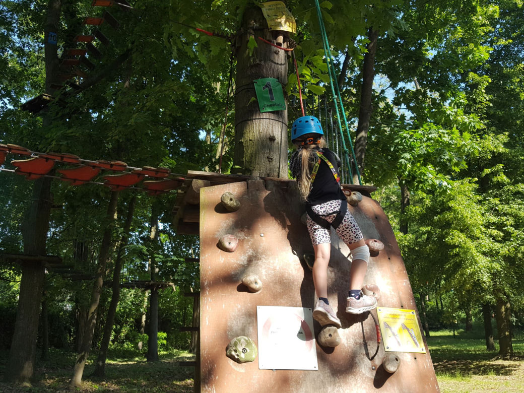 Nowy właściciel myśli o nowych atrakcjach w Parku Linowym "Tarzan" w Lesznie