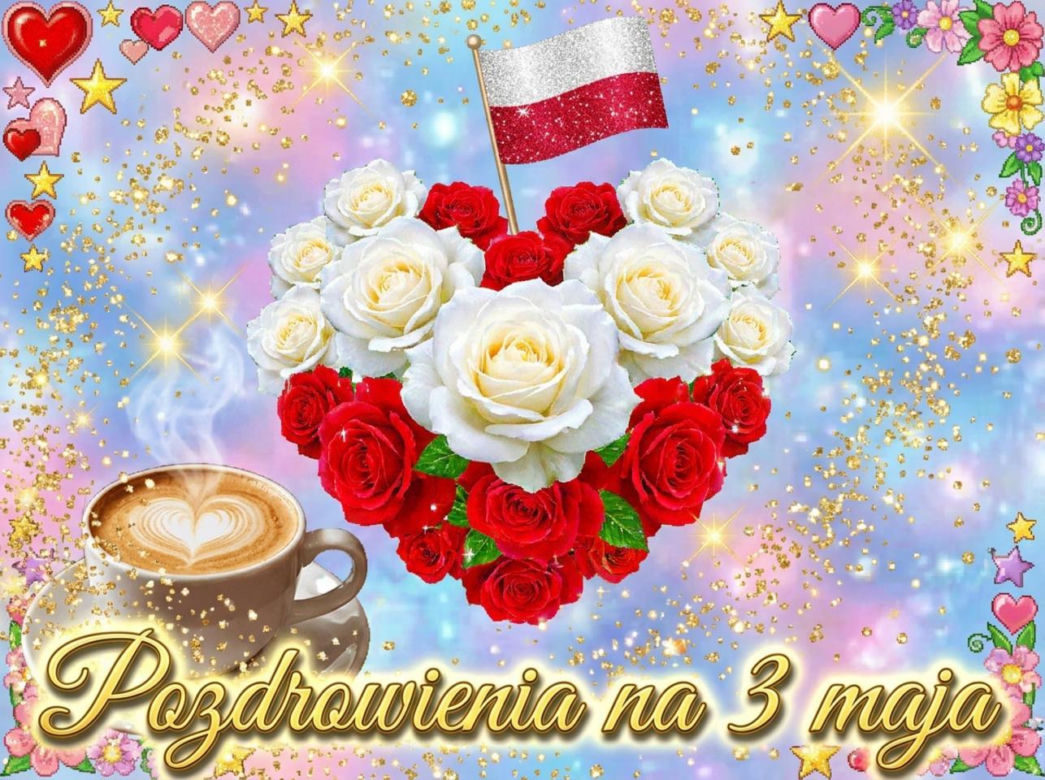 kartka na dzień dobry 3 maja