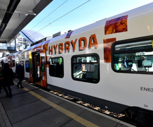 Pierwszy pociąg hybrydowy przyjechał do Szczecina