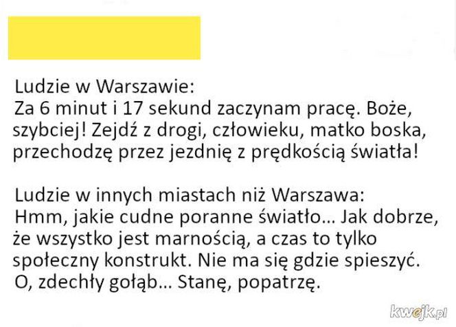 Memy o Warszawie
