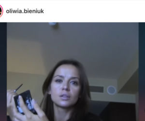 Oliwia pracuje nad filmem o mamie