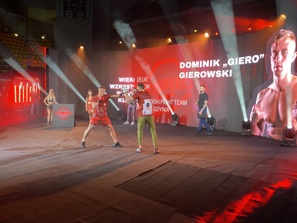 Media trening przed Hybrid MMA 4 w Zielonej Górze