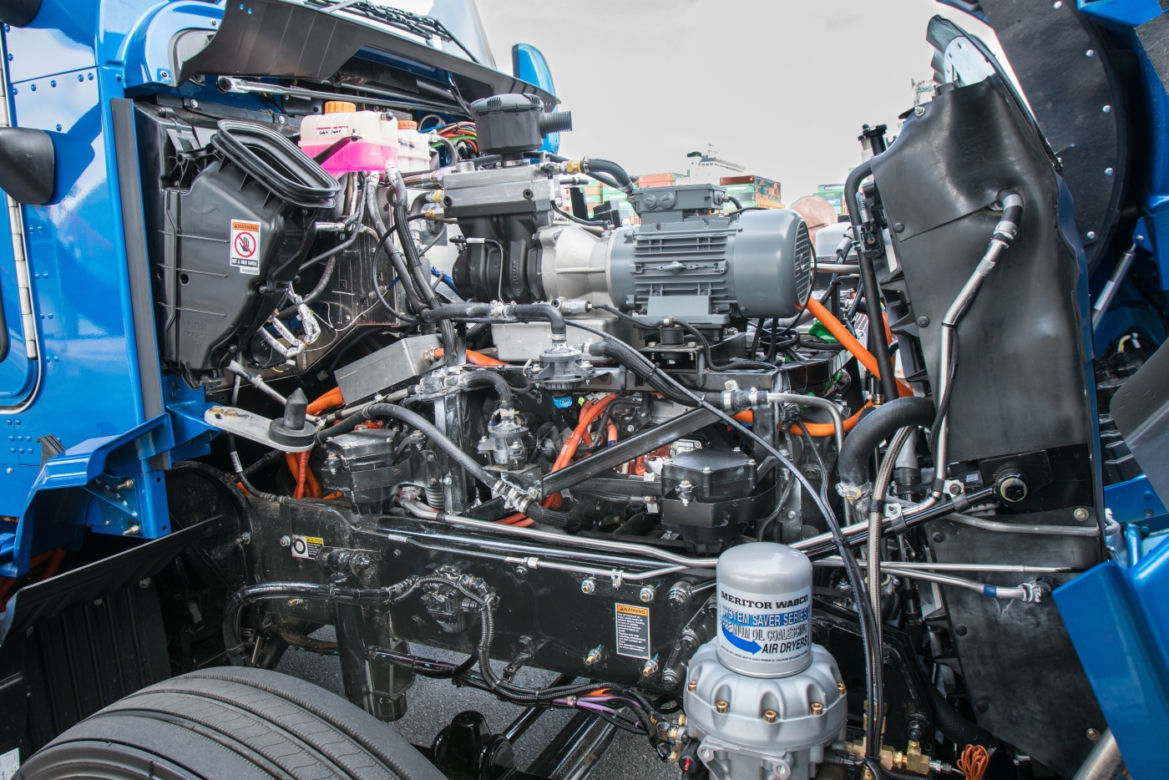 Ciężarówka Toyoty na wodór