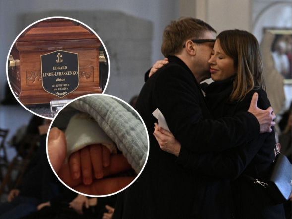 Edward Linde-Lubaszenko nie doczekał narodzin wnuka. Zapłakana córka aktora obiecuje: opowiemy mu wszystko o tobie