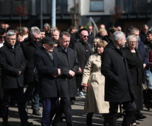 Ból, rozpacz, łzy. Poruszające sceny na pogrzebie Łukasza Litewki