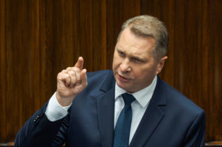Przemysław Czarnek zapowiada obronę „własną piersią”. „Setki tysięcy ludzi na ulicach Warszawy