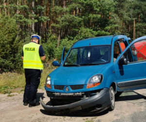 Łódzkie: Nie żyje 32-letni motocyklista. Wjechał wprost pod samochód!