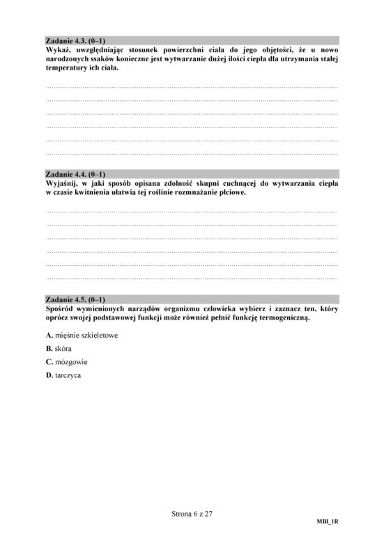 Matura 2018 z biologii. Poziom rozszerzony - arkusze CKE