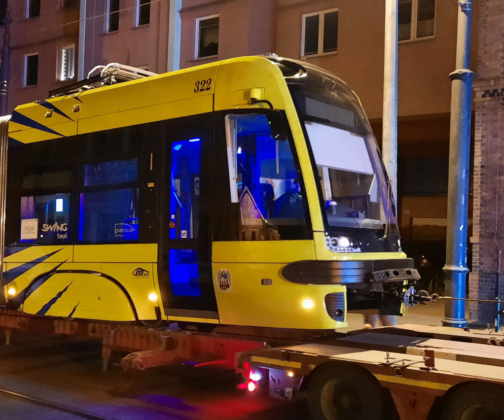 Nowoczesny Swing dotarł do Torunia. Zdjęcia pojazdu