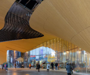 Tak wygląda biblioteka przyszłości. Roboty, 100 tysięcy książek i niezwykła architektura w sercu Europejskiej stolicy 