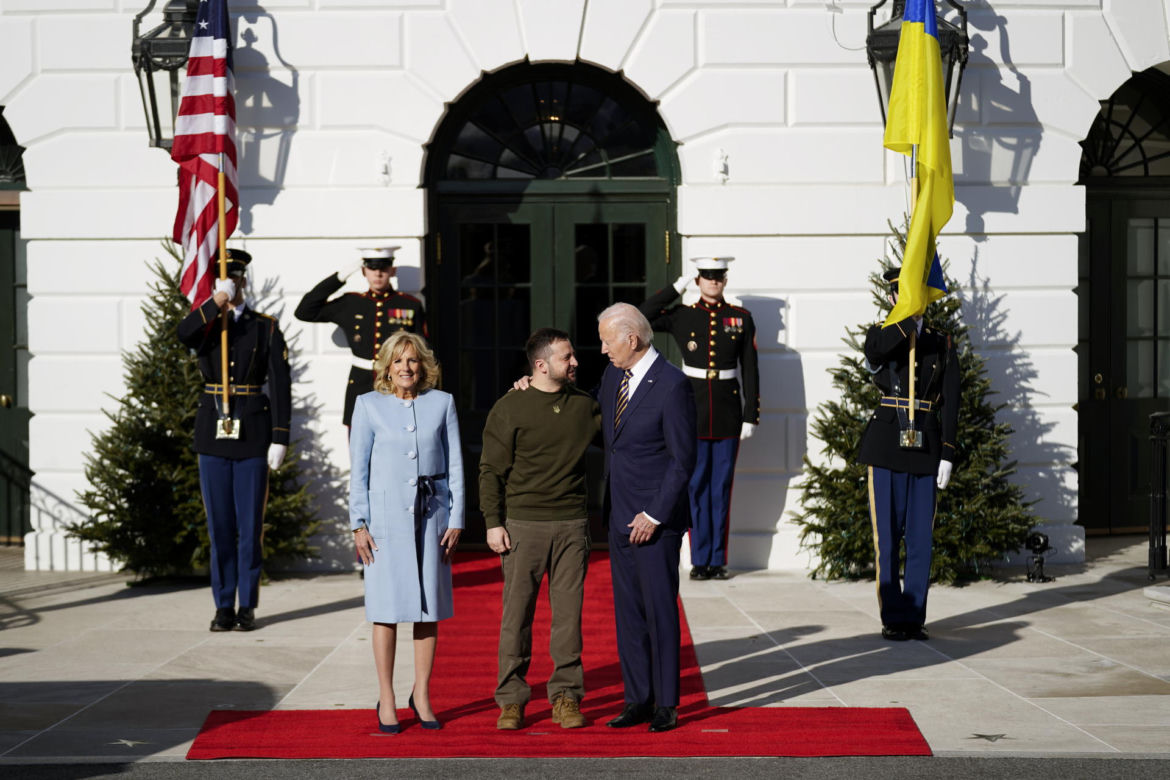Wołodymyr Zełenski w USA. Spotkał się Joe Bidenem