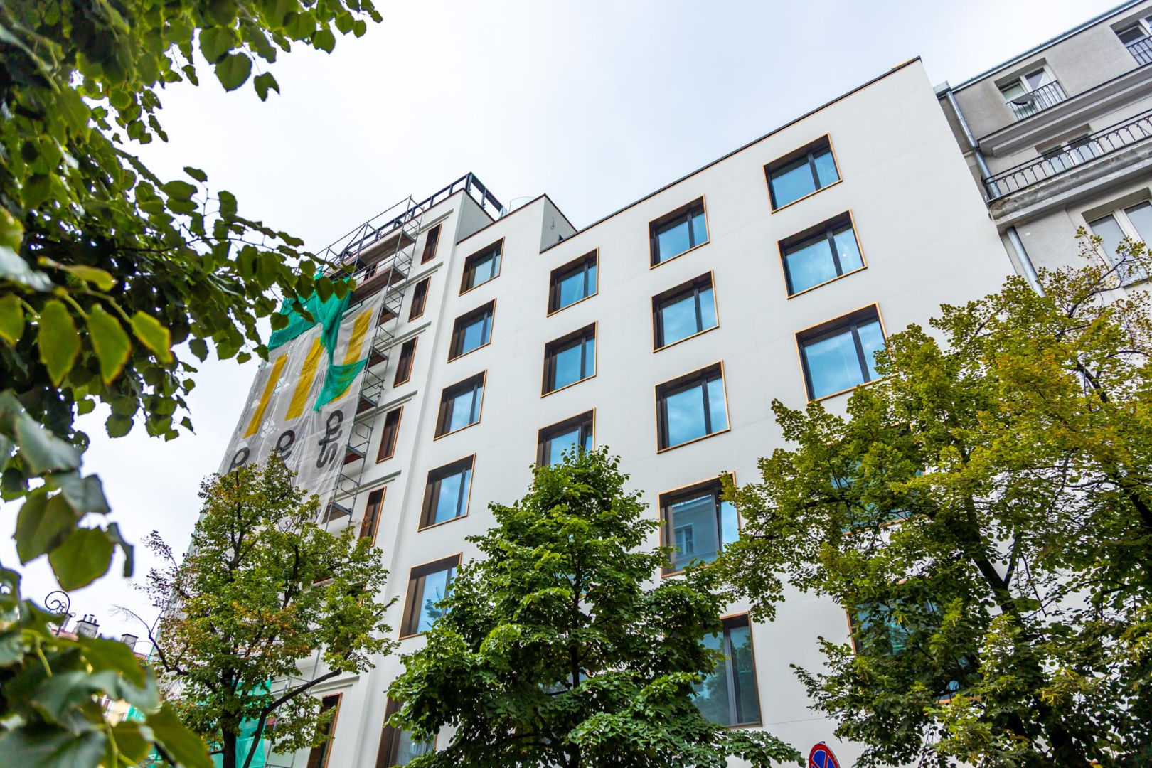 Budowa hotelu Canopy by Hilton Warsaw przy ul. Wilczej 50/52 w Warszawie