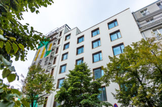 Budowa hotelu Canopy by Hilton Warsaw przy ul. Wilczej 50/52 w Warszawie