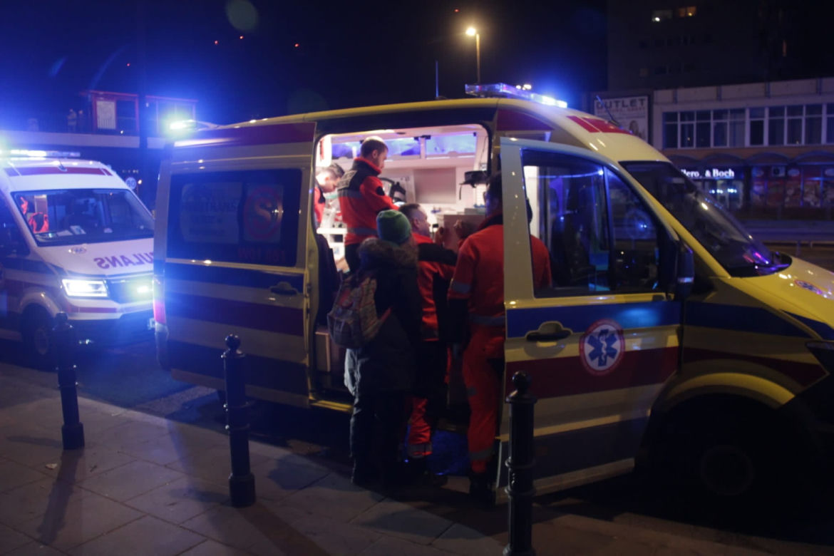Autobusy zderzyły się w Warszawie. 10 osób rannych