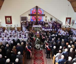 Pogrzeb księdza Stanisława w Grzęsce