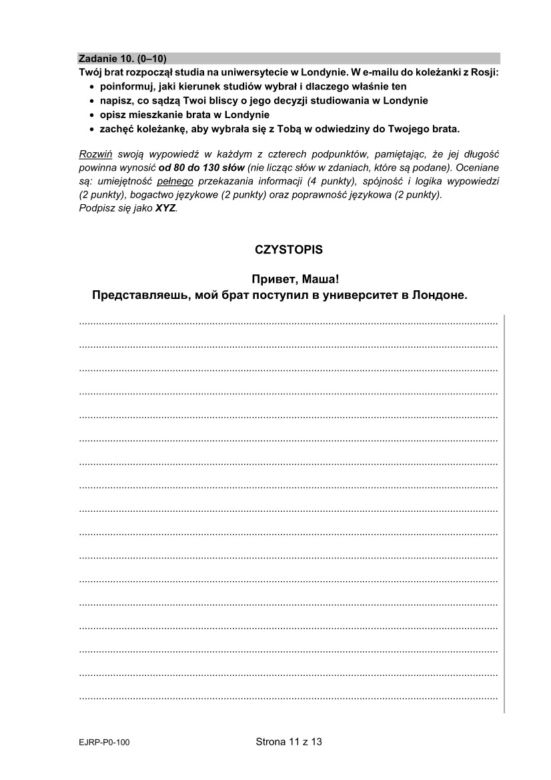 Matura próbna 2021: Język ROSYJSKI. Odpowiedzi i arkusze sprawdzisz TUTAJ [ARKUSZE CKE]
