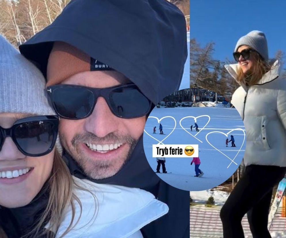 Agnieszka Kaczorowska i Marcin Rogacewicz