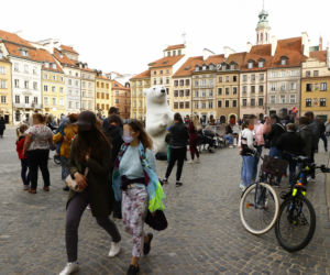  Fiesta na ulicach Warszawy mimo lockdownu