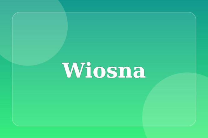 Wiosna – 11 osób