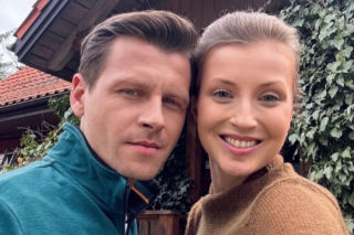 M jak miłość na planie po wakacjach 2026. Natalka (Dominika Suchecka), Adam Karski (Patryk Szwichtenberg)